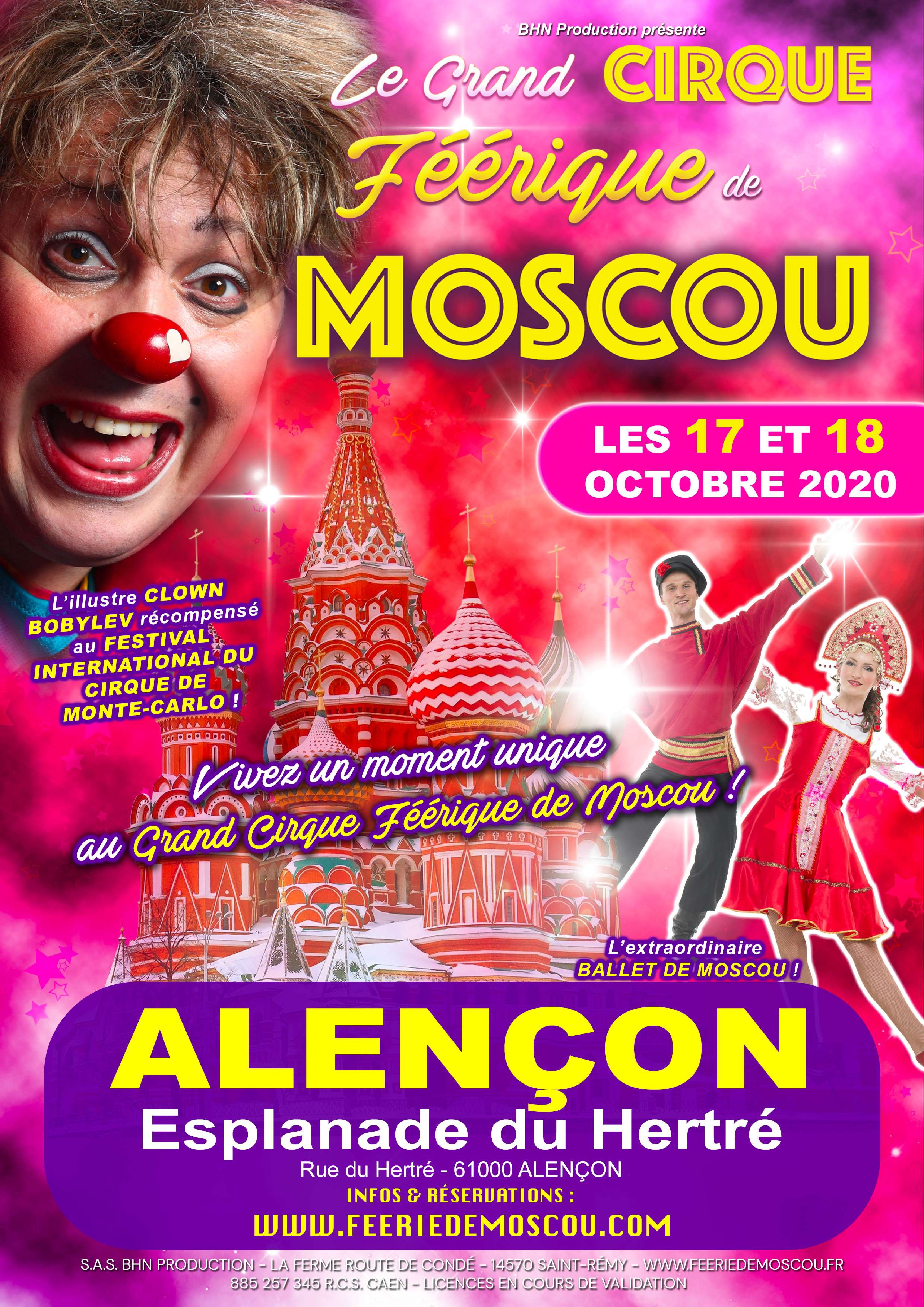 Permalien vers:cirque de Moscou à Alençon les 17/18 octobre, Permalien vers:cirque de Moscou à Alençon les 17/18 octobre,