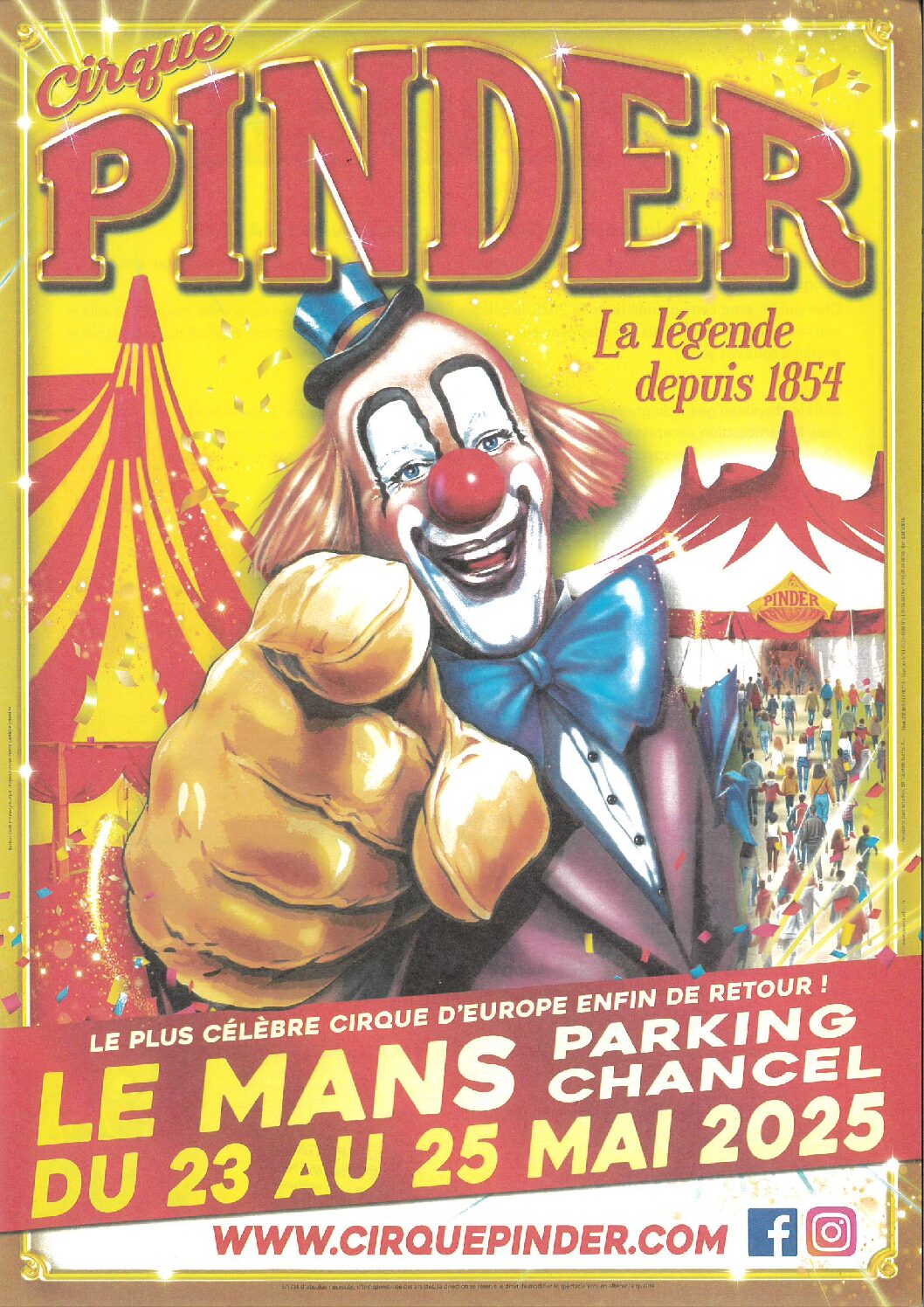 Permalien vers:Places cirque au Mans du 23 au 25 mai