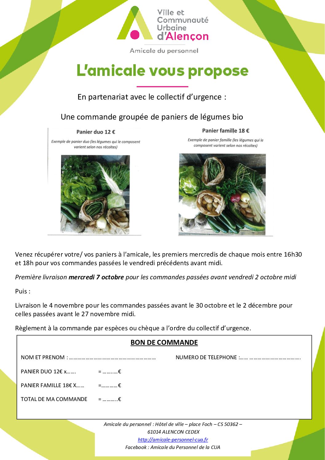 Permalien vers:Commandes groupée Légumes Bio
