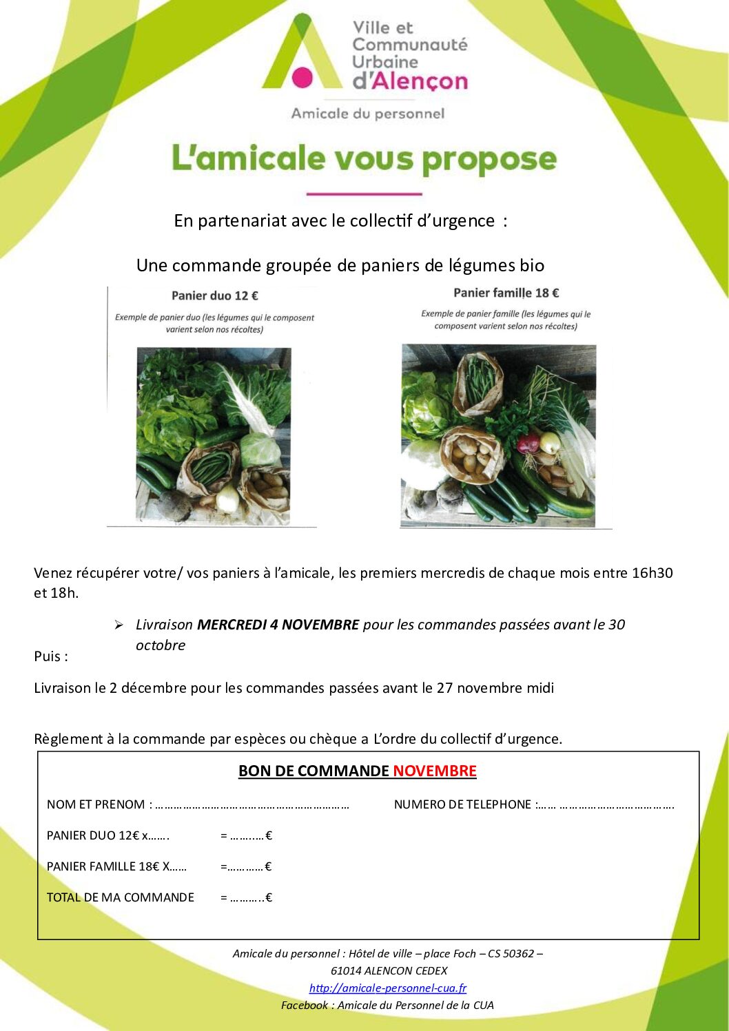 Permalien vers:Commandes groupée Légumes Bio